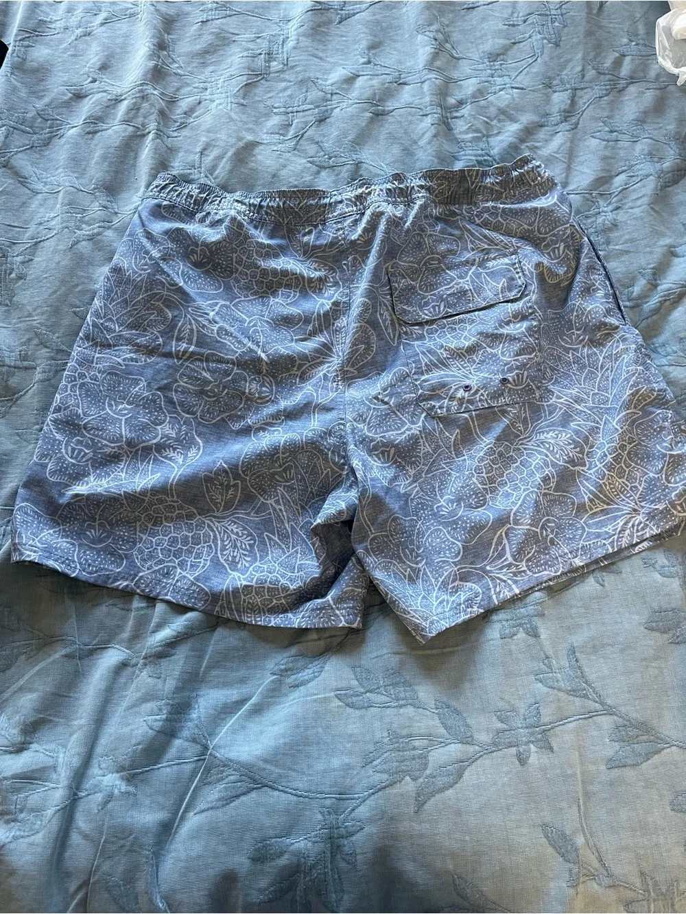 Vineyard Vines Light Blue Floral Swim Shorts